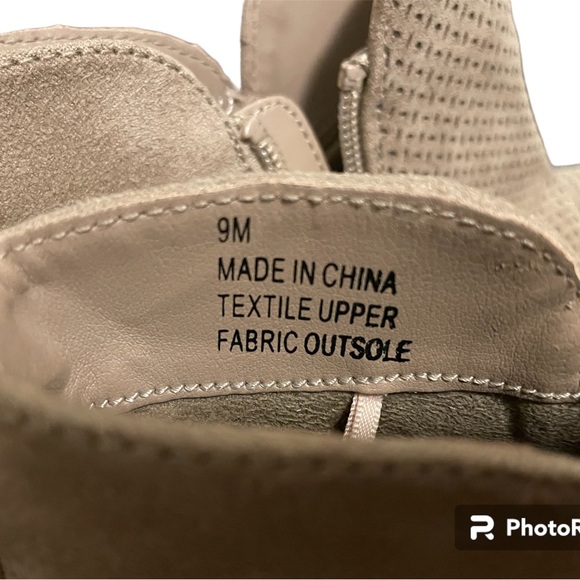 Mia swede beige boots - Picture 2 of 5